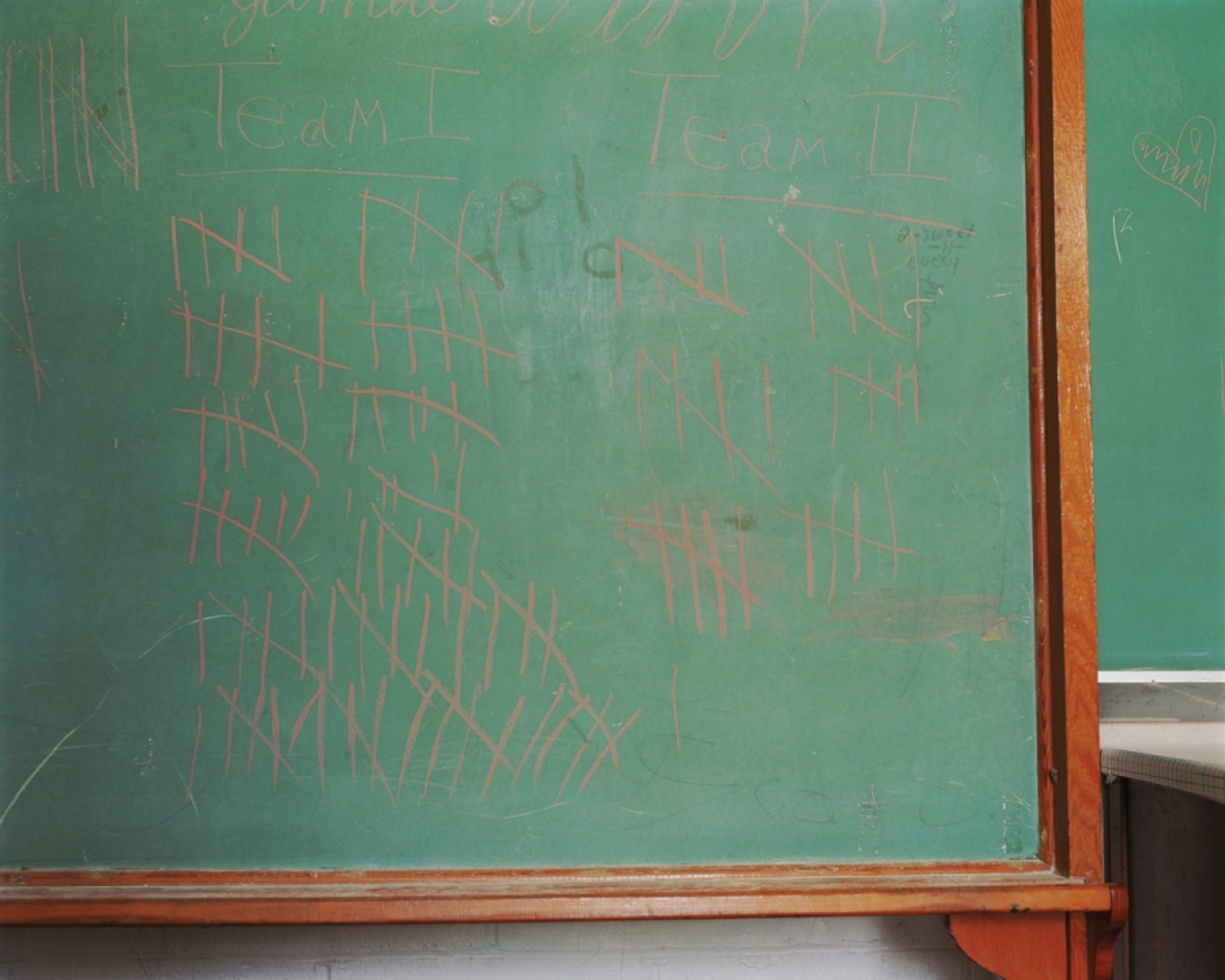 School Scrambles To Preserve Newly Discovered Chalkboards From